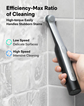 HOTO Wand ergonomic 33.5-degree angle reduces user fatigue