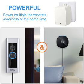 Hotop 24V transformer compact dimensions fit discreet installations.