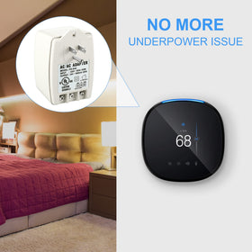 Hotop 24V transformer installation setup shows plug in convenience for quick upgrades.