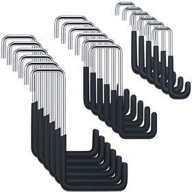Hotop large hook rafter hanger in black for heavy items