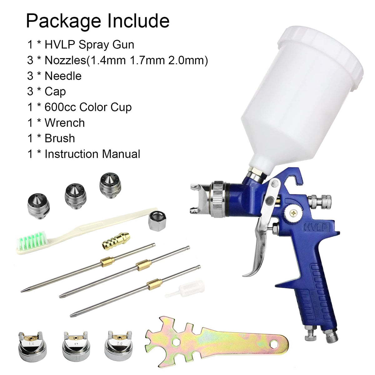 Hotorda lightweight, beginner-friendly spray gun for precise control.