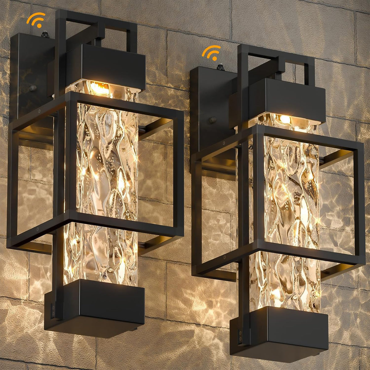 Hotsonic dusk-to-dawn outdoor light fixture with automatic on/off for energy-efficient exterior lighting.