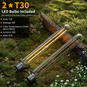 Hotsonic two bulbs included wall light simplify setup and ready-to-use illumination.