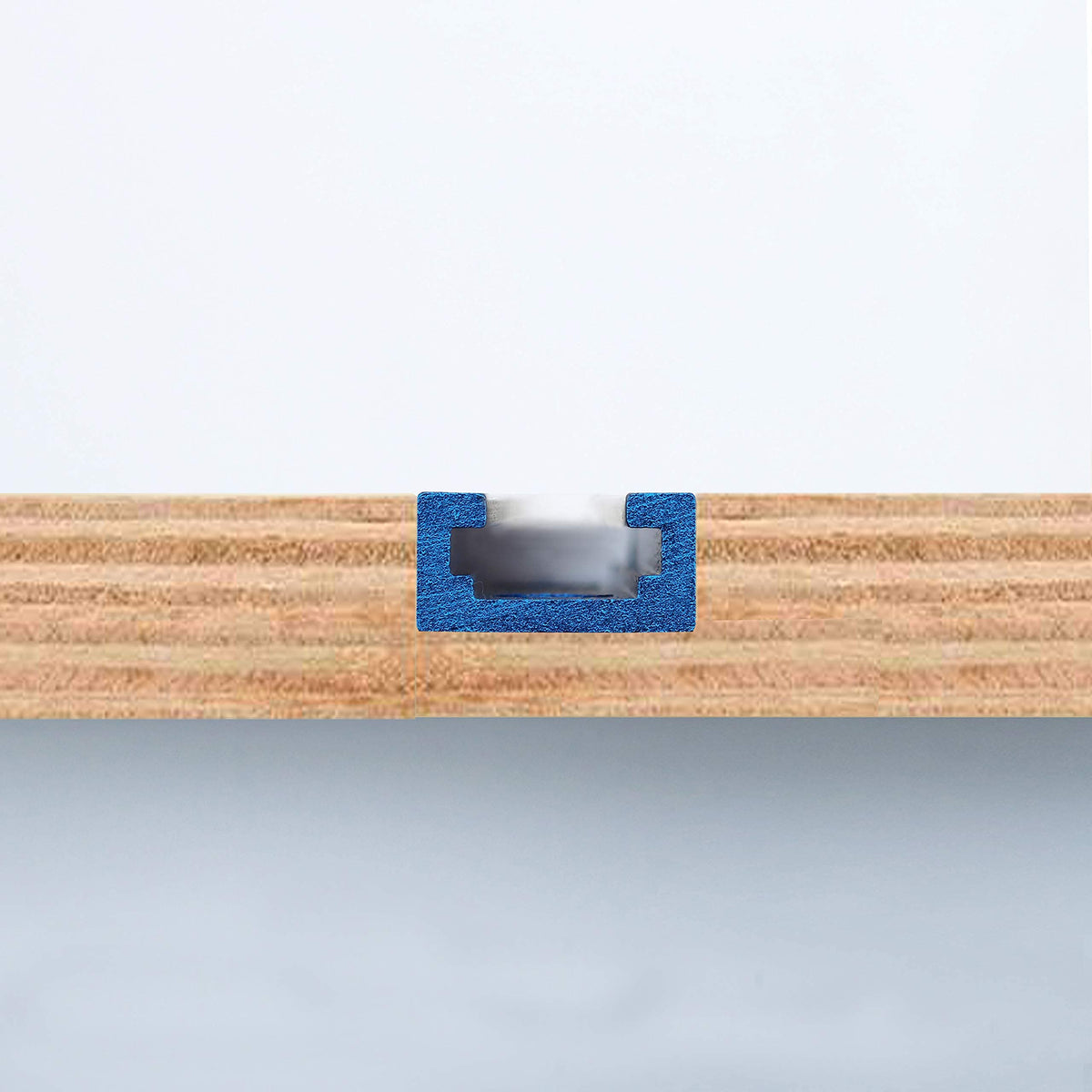 HOTTARGET track with screws enables fast, secure installation
