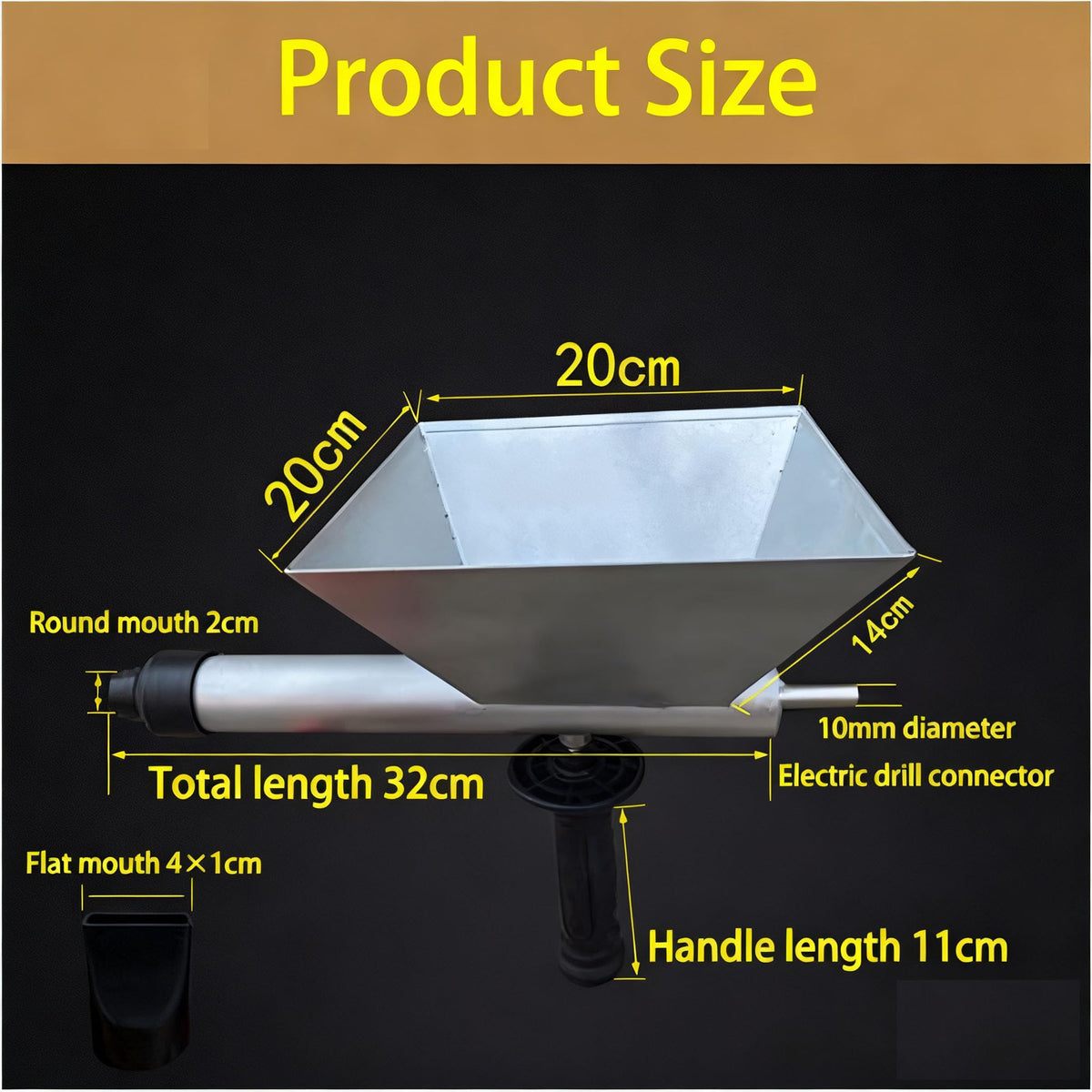 HOUBYU anti-blocking design helps prevent nozzle jams