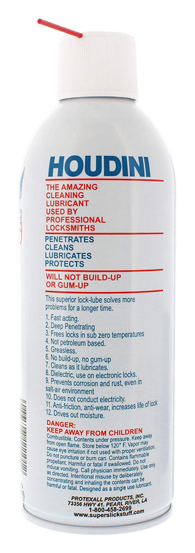 Houdini Lock Lube bearing-application image for smoother operation.