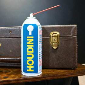 Houdini Lock Lube electrical-safe use near electronics and switches.