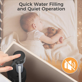 Houpeoro tank level dials; precise water level adjustments for optimal fill.