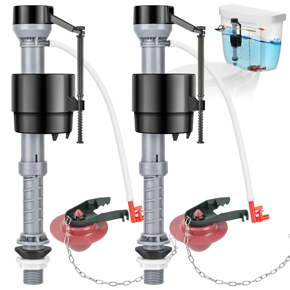 Houpeoro universal toilet flusher kit for compatible fit across many models.