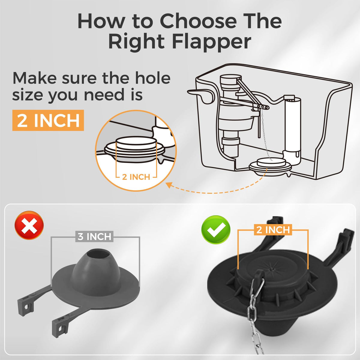 Houpeoro adjustable water level dials optimize flush and water use