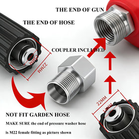 Hourleey M22-14 fittings ensure secure connections