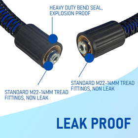 Hourleey quick-connect 1/4 inch tip enables fast tool changes.