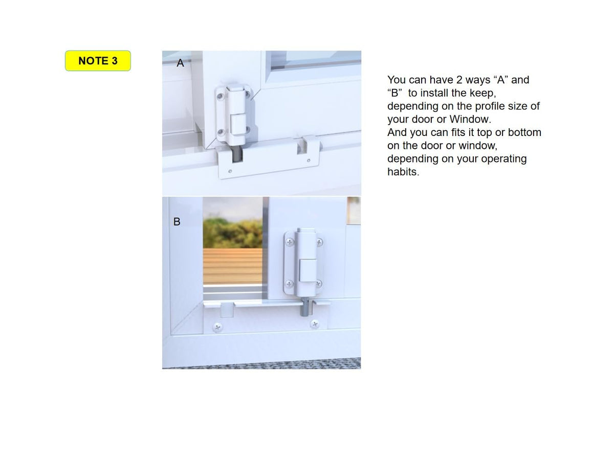 House Guard DIY install with included hardware is quick.