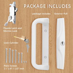 House Guard compatibility diagram for mortise lock doors