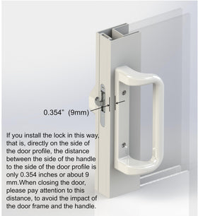 House Guard reversible design for left or right hinged doors