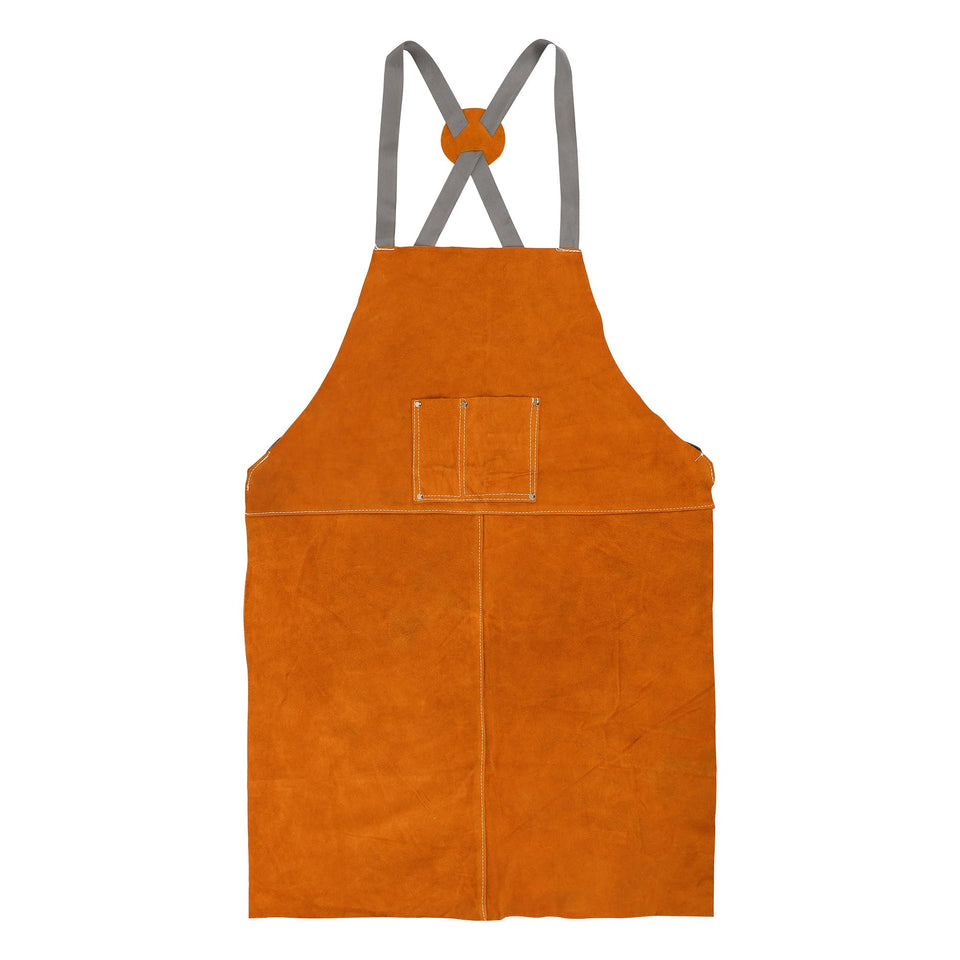 Houseables Leather Apron for welding gear protects against sparks during heavy metalwork.