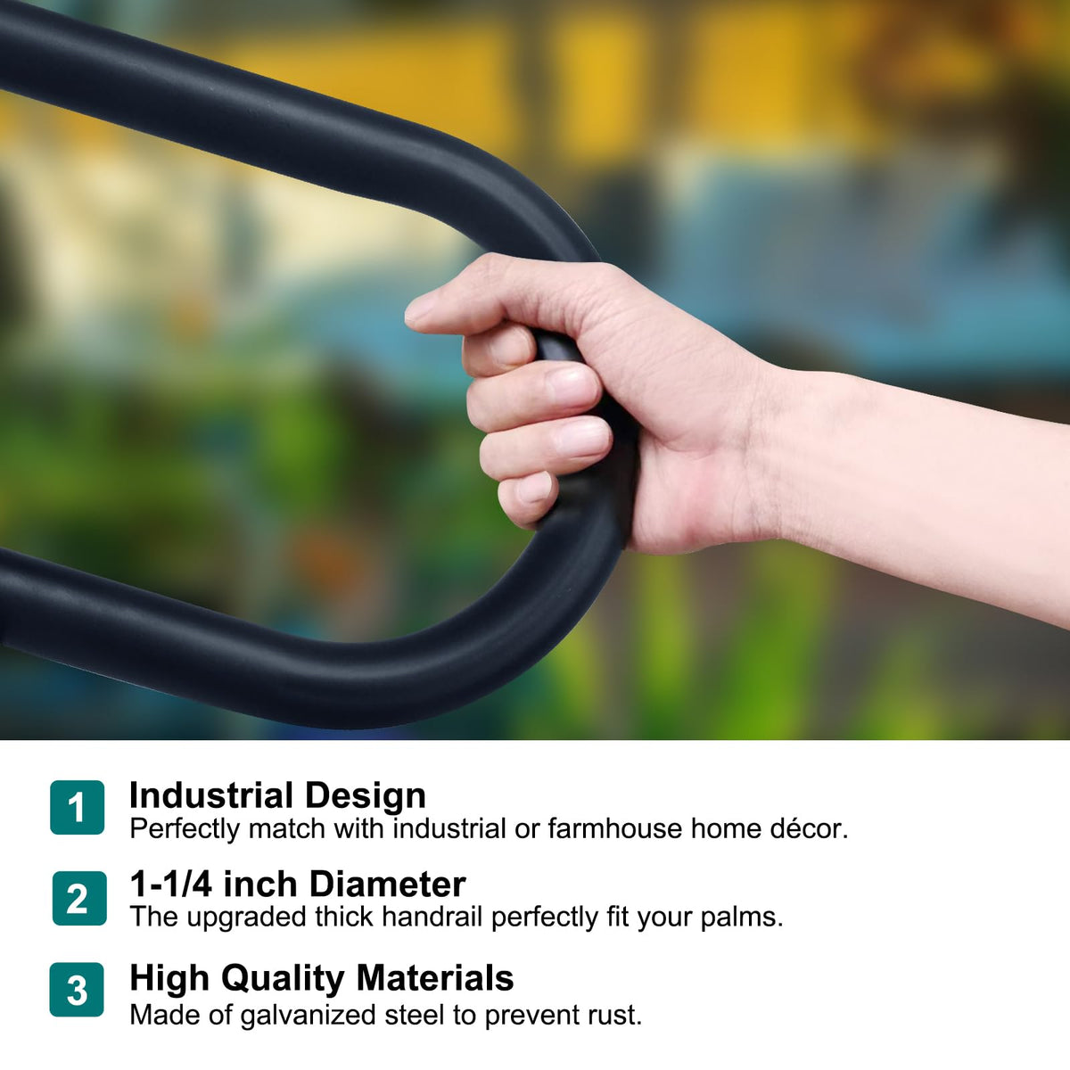 HouseAid base plate with six mounting holes for strong attachment.