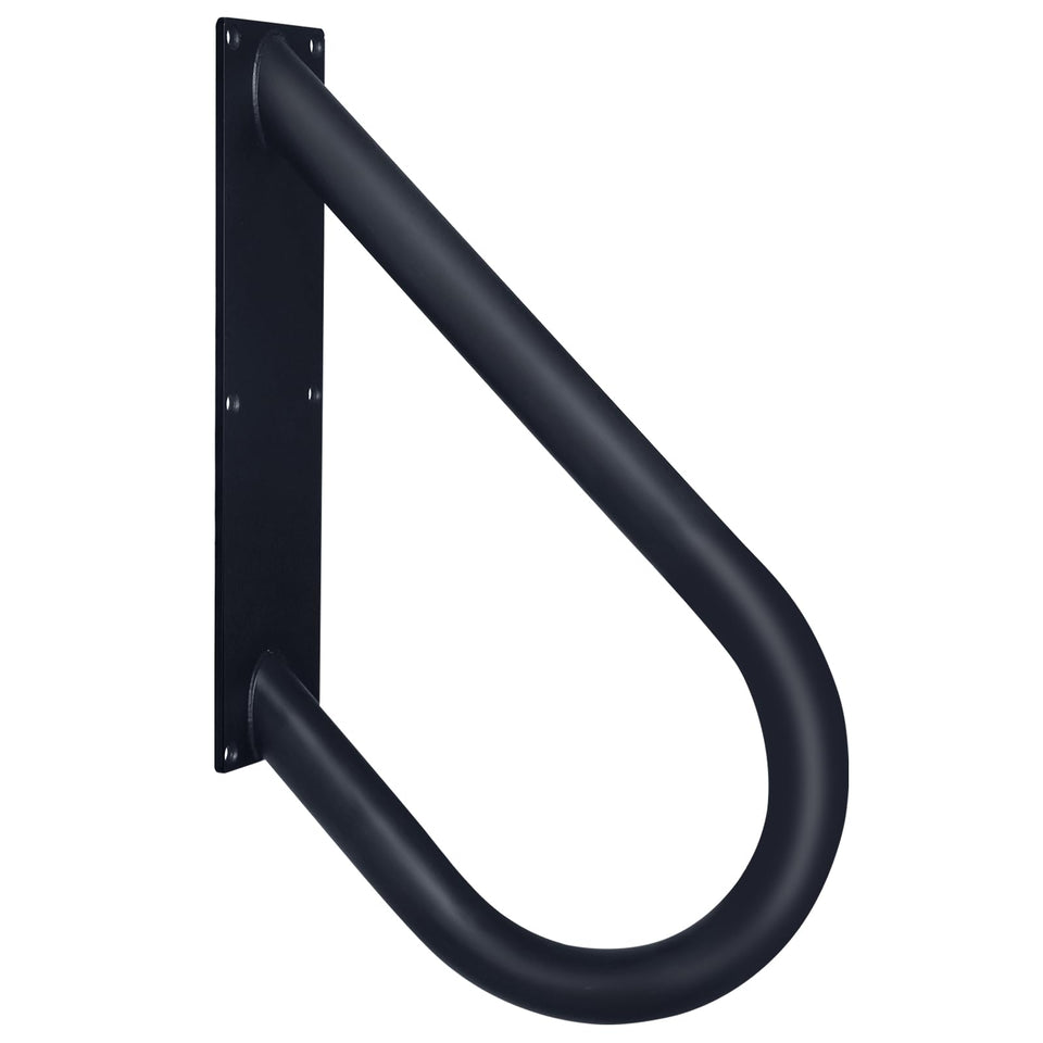 HouseAid industrial pipe handrail for one-to-two step stairs with rugged, stylish grip.