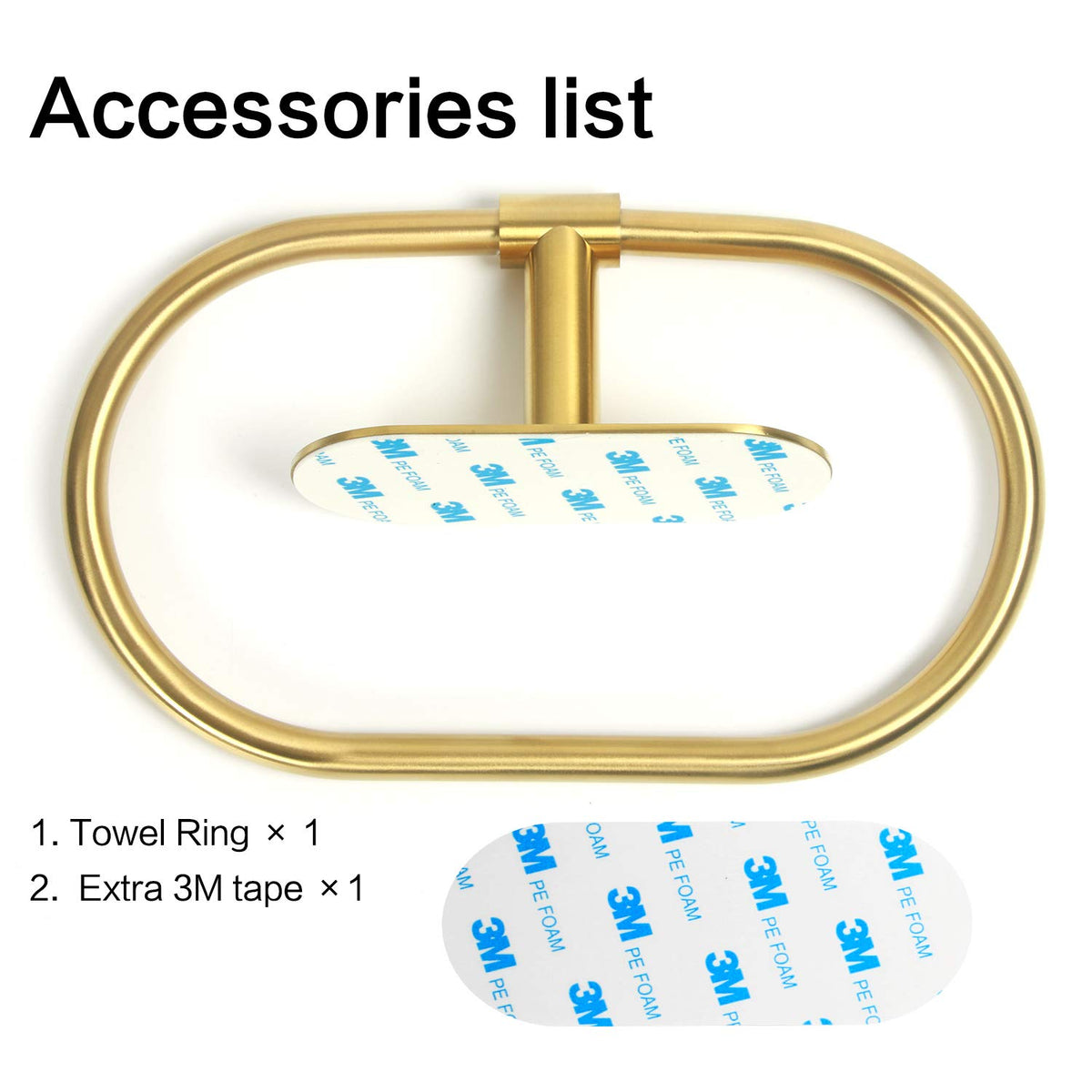 HouseAid durable towel ring designed for humid bathrooms and daily use.