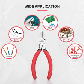 HOUSERAN jewelry-making cutters for clean wire trims