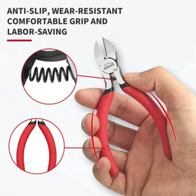 HOUSERAN side cutters with spring for smooth, fatigue-free cuts