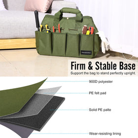 Housolution Garden Tote Bag versatile for gardening and home tasks.