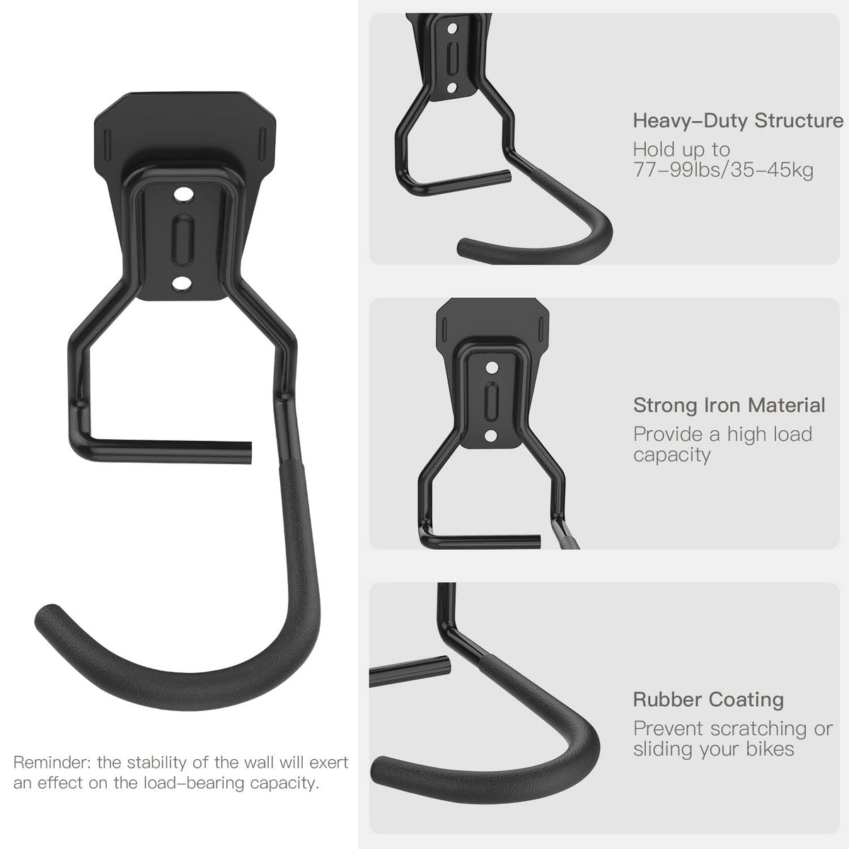 4-pack setup ideal for multi-bike households.