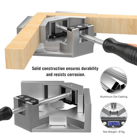 Housolution adjustable swing jaw demonstrates versatile 90° joins