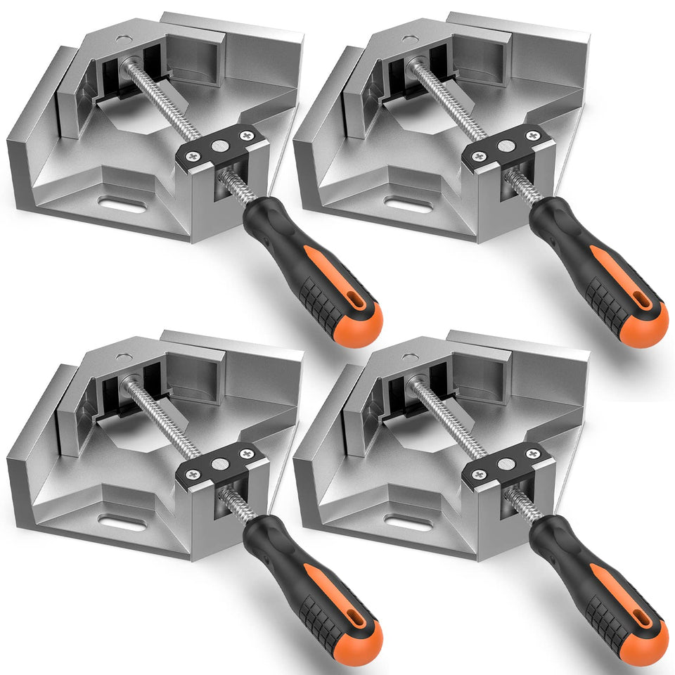 Housolution Right Angle Clamp pack4 enables precise cabinetry alignment