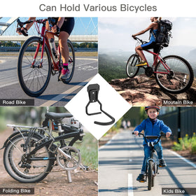 Housolution easy-hang and detach design for quick bike reorganization.