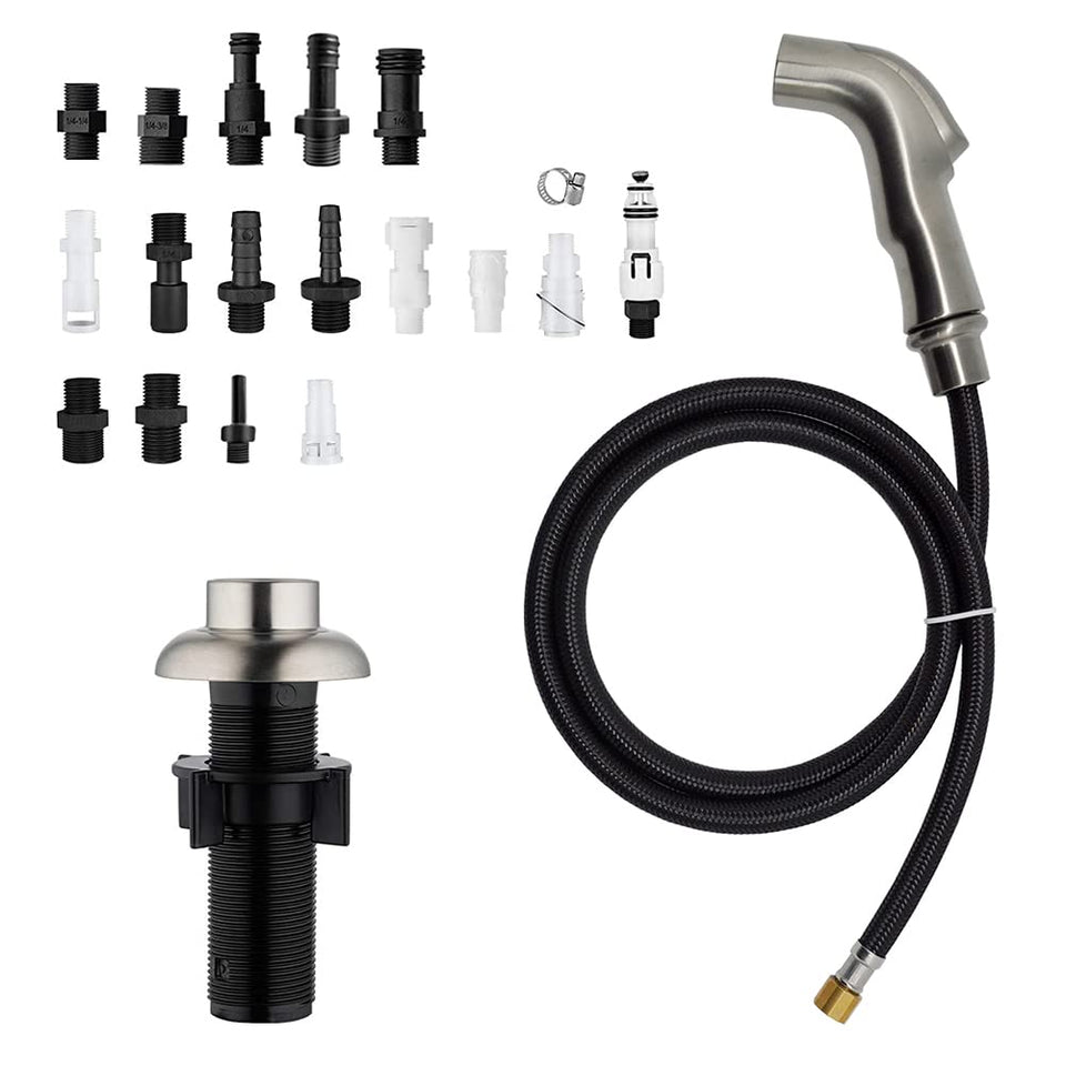 Houtingmaan kitchen sprayer adapters collection for universal compatibility