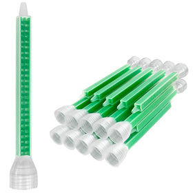 Houya epoxy mixing nozzle 20-pack shown in package, enables neat resin mixing.