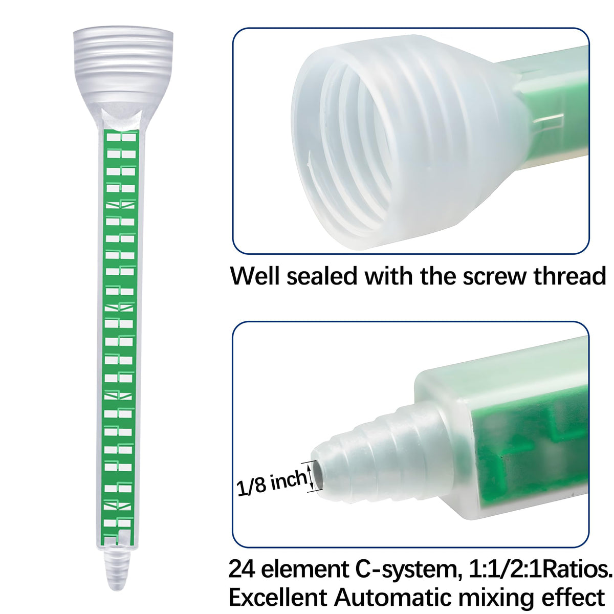 Houya nozzle supports 1:1 and 1:2 ratios for versatility.