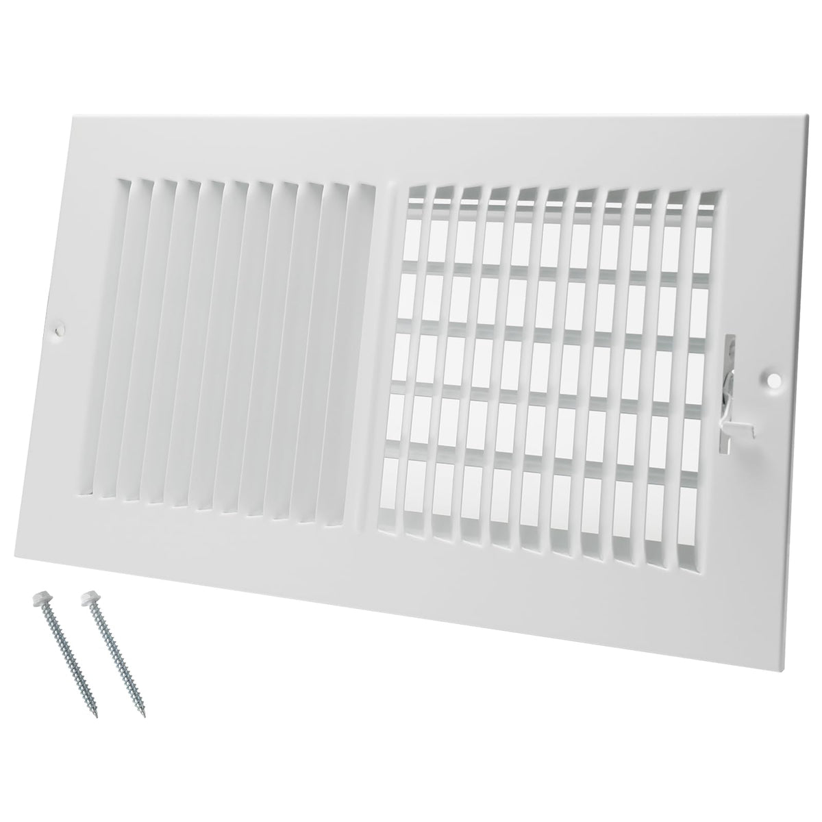 Howeall 12x6-inch duct opening vent cover on wall or ceiling, improves airflow.