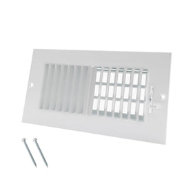 Howeall air vent cover on wall or ceiling with a sleek, minimalist look.