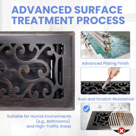 Edge-folding installation design for seamless floor integration by Howeall.