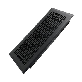Howeall floor register edge folding design for seamless floor integration and safety.