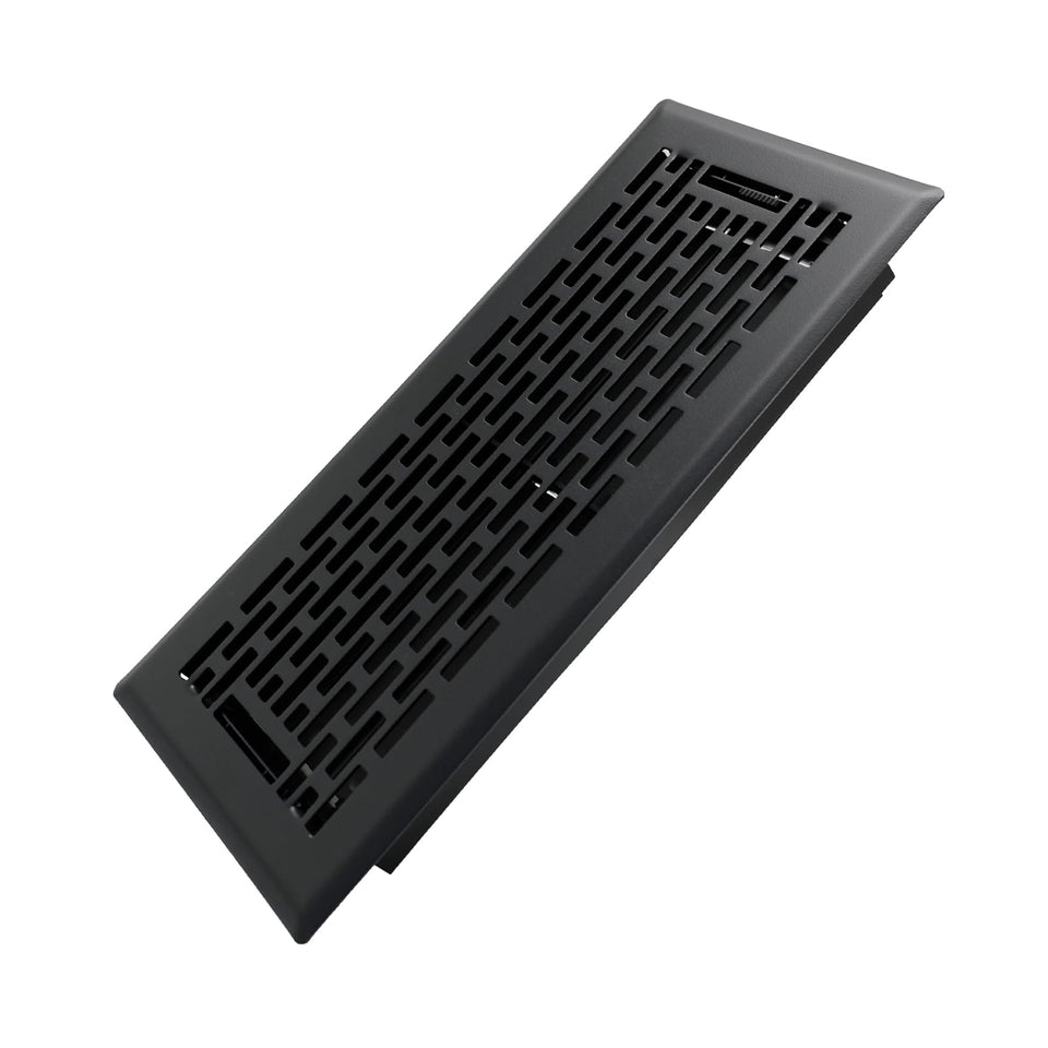 Howeall floor register edge folding design for seamless floor integration and safety.