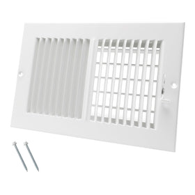 Howeall vent cover with damper control for precise airflow in walls