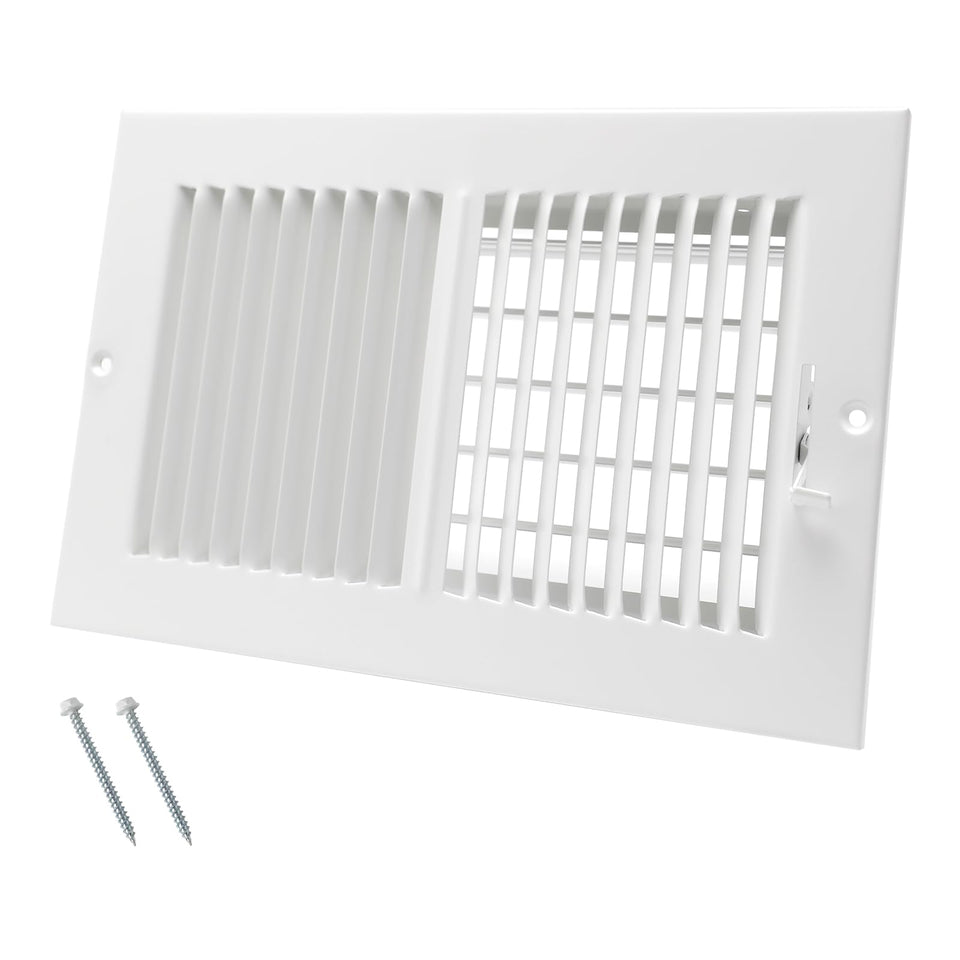 Howeall vent cover with damper control for precise airflow in walls