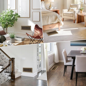Howeall walkable brown vent offers practical airflow control.