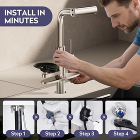 HOWUWEY ceramic cartridge ensuring smooth operation and leak resistance