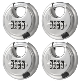 HOX combination lock 4-digit dial: keyless security for gates and lockers