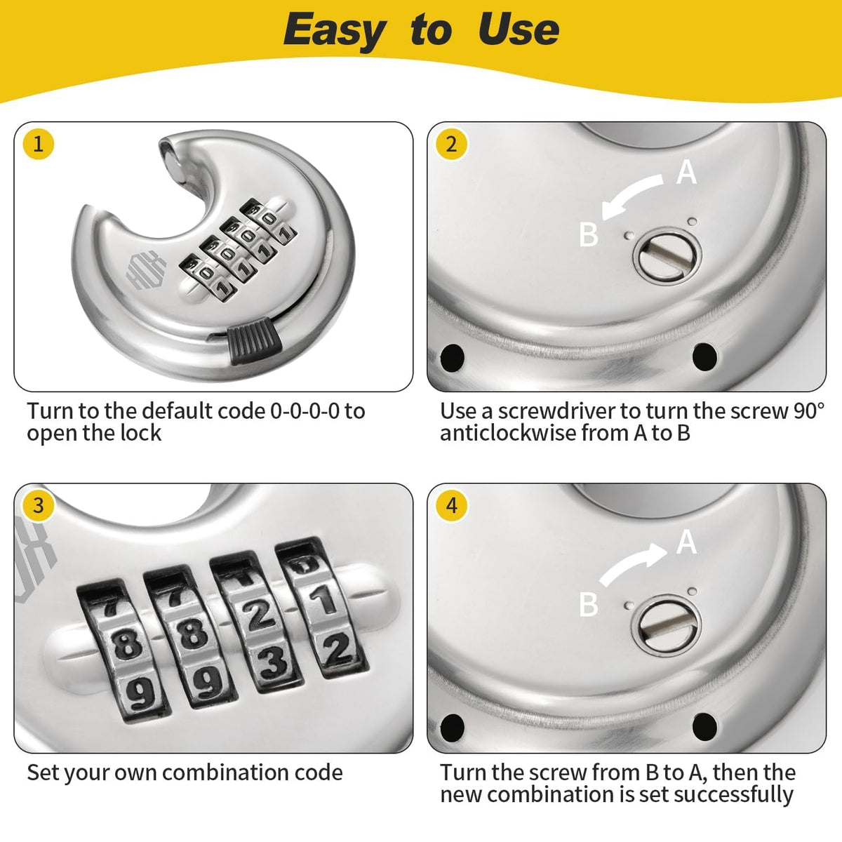 HOX keyless setup simplifies locking and code changes