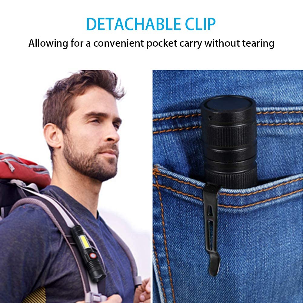 Hoxida IPX6 waterproof compact design fits pockets and backpacks.