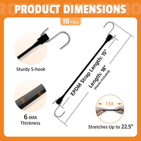 HOXWELL EPDM material provides sun resistance and long lasting performance