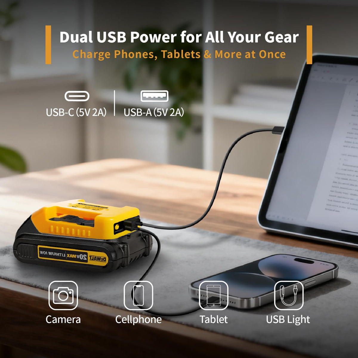HOYOA Secure connection ensures stable battery charging.