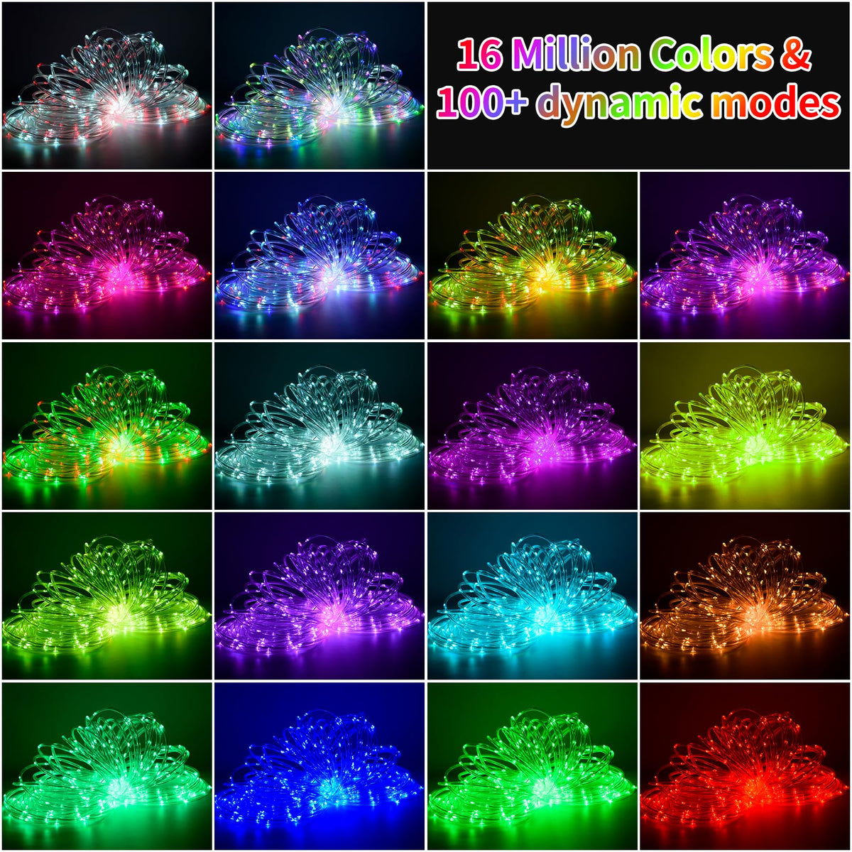 Hozplex multicolor modes support festive and seasonal lighting.