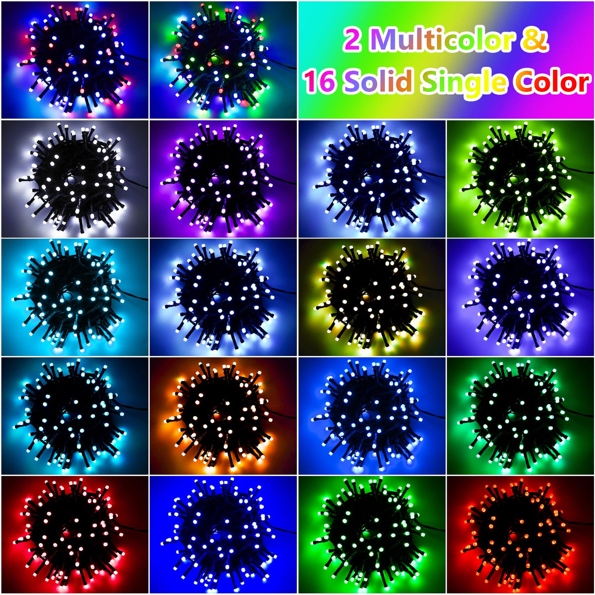 Hozplex 100 LED RGB array offers a wide color palette for celebrations.