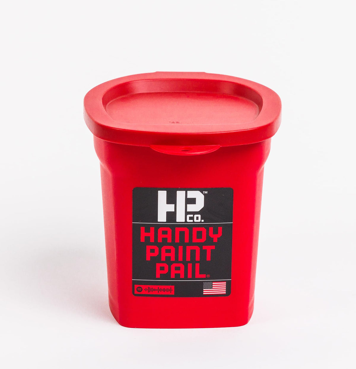HP CO Handy Paint Pail Kit 2-Inch angled brush for precise trim and edges